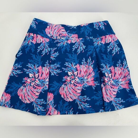 Lilly Pulitzer UPF 50+ Luxletic Shasta Skort Color Multi For Fans Golf - Picture 7 of 14